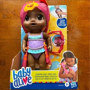 Baby Alive Sunshine Love Doll •New Unopened Box •Ages 3+